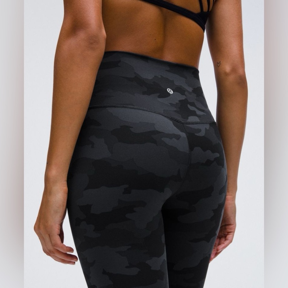 Lululemon Align Leggings / Black Camo / Tall - 29” Inseam